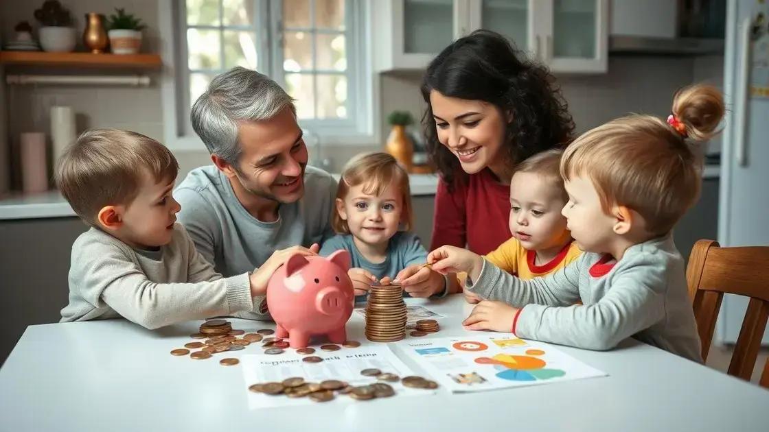 Dicas práticas para iniciar a educação financeira com crianças