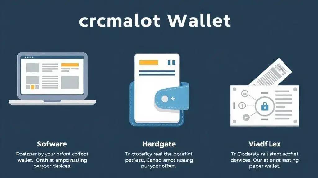 Tipos de wallets disponíveis Tipos de wallets disponíveis