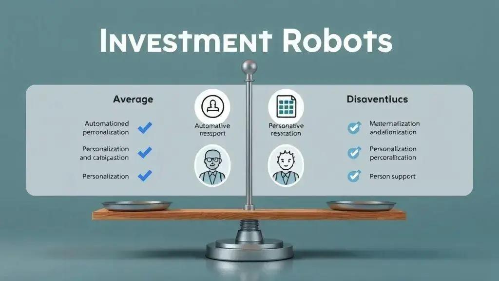 Vantagens e desvantagens dos robôs de investimento
