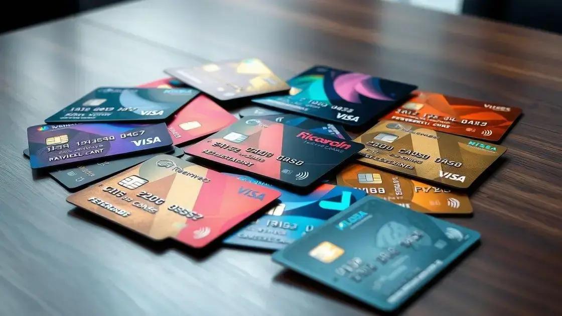 Comparação entre os principais cartões de crédito