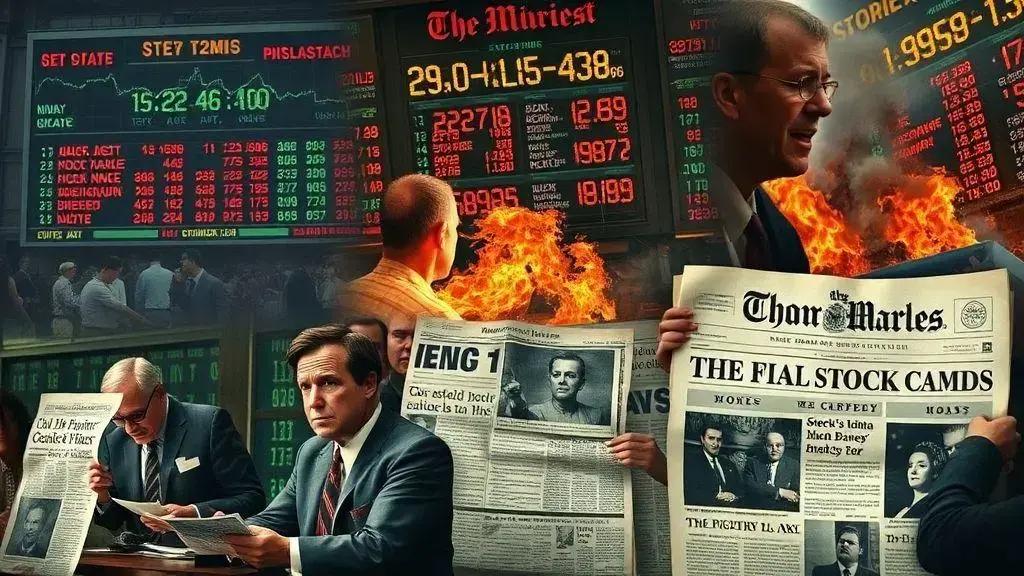 Exemplos práticos do efeito manada na história financeira