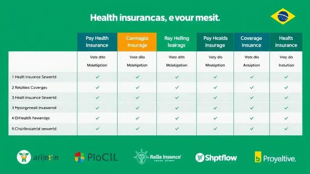 Análise de planos de saúde conhecidos no Brasil