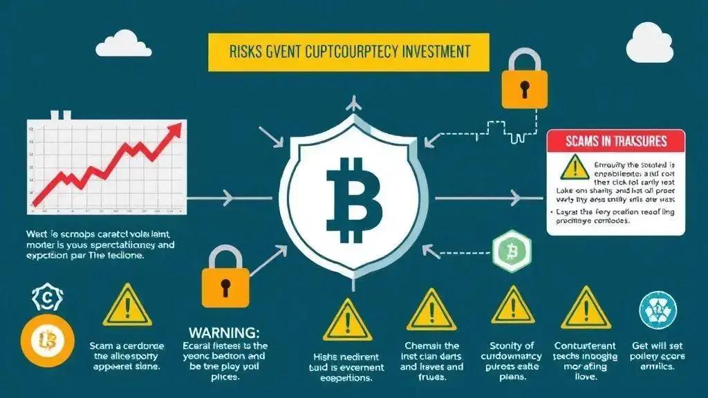 Os riscos e cuidados ao investir em criptomoedas Os riscos e cuidados ao investir em criptomoedas